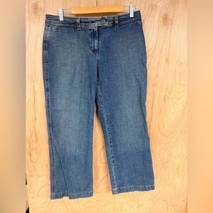 J.Crew Jeans Women’s Size 10 Cropped Stretch Blue Denim Jean